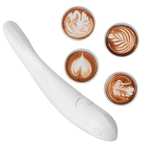 Electric Latte Art Pen for Coffee Cake Spice Pen Cake Decoration Pen Coffee