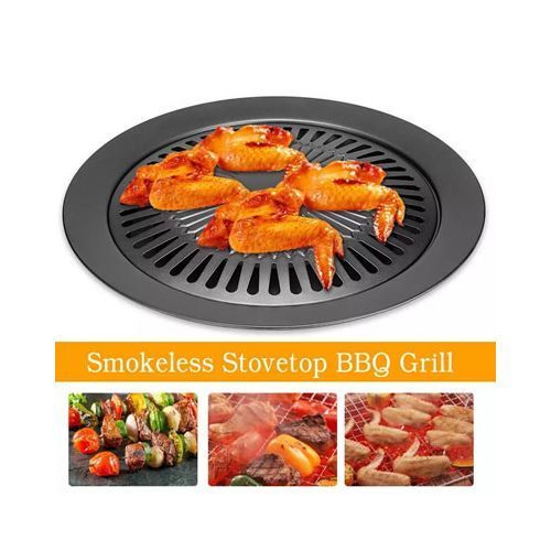 Stovetop Grill Indoor Smokeless Kitchen Top For Stove Top Grilling & BBQ  VGC