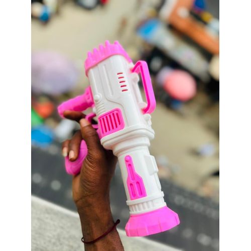 Generic 32-Hole Automatic Bubble Gun Toy - Bazooka Style Bubble Blaster for Kids Outdoor Play - image 3