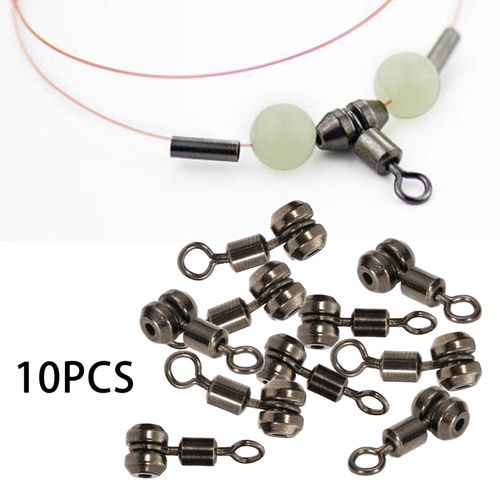 Generic 10Pcs Ball Bearing Fishing Swivel Connectors