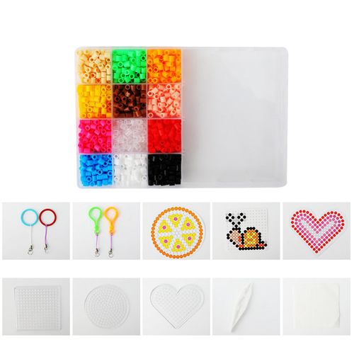 Generic Colorful Fuse Beads Kit Hama Beads Fusion Beading Handmade Craft  For