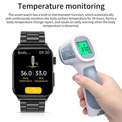 product_image_name-Generic-2025 New Blood Glucose Health Smartwatches ECG+PPG Blood Pressure IP68 Waterproof Sport Smart Watch-2