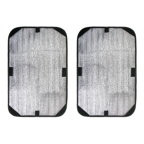 Generic 1Pair RV Door Window Shade Cover 15.94x24.41inch Sun Shade For  Camper