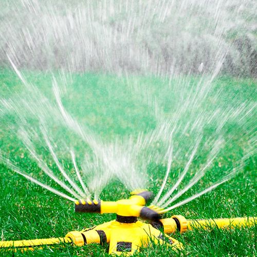 Generic Garden Lawn Sprinkler Automatic 360 Degree Rotating Large Area  Coverage Water Sprayers | Jumia Nigeria