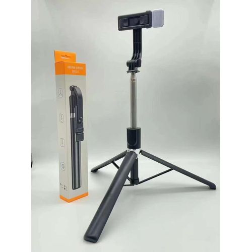 Generic 1.7 metre Selfie Stick with tripod stsnd and fill light - image 2