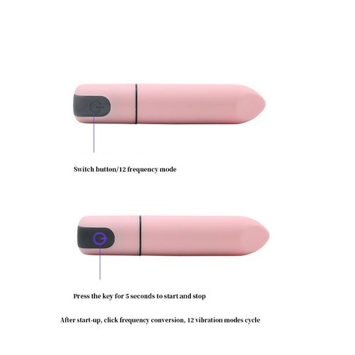 Power Bullet 12 Multispeed High Frequency Bullet Rechargeable Vibrator - image 3