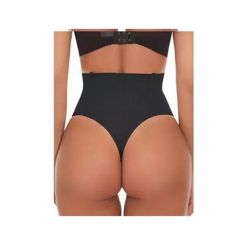 Fashion Girdle Thong/pant-black