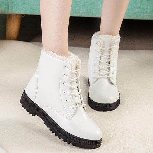 Generic US Size 5 11 Winter Boots Keep Warm Plush Outdoor Snow Boots White 44 Jumia Nigeria