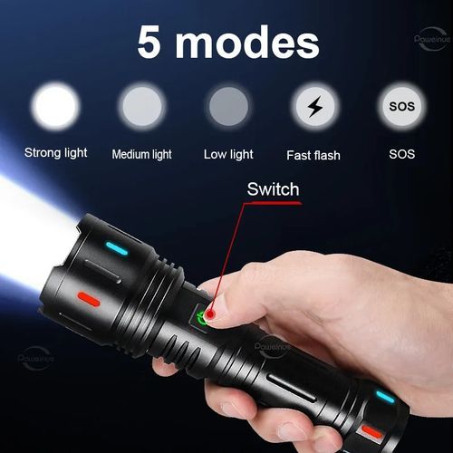 product_image_name-Generic-High Power Laser Flashlight With Over 1500m Beam Distance-6