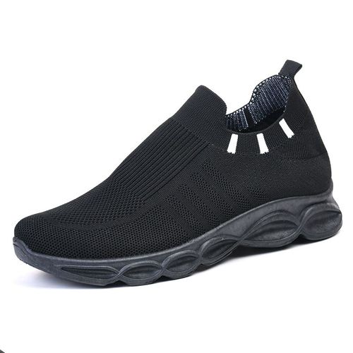 product_image_name-Fashion-Breathable Easyon Fashion Sneakers - Black-1
