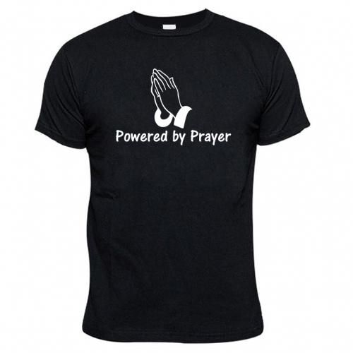 Chrysolite Designs Powered By Prayer TShirt - Black | Jumia Nigeria