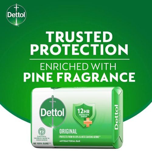 product_image_name-Dettol-Anti-Bacterial Soap - 70g (Pack Of 6) (Dettol)-2