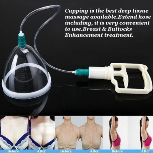 Breast Pump Enhancement Vacuum Enlarger Bra Massager Cupping Body