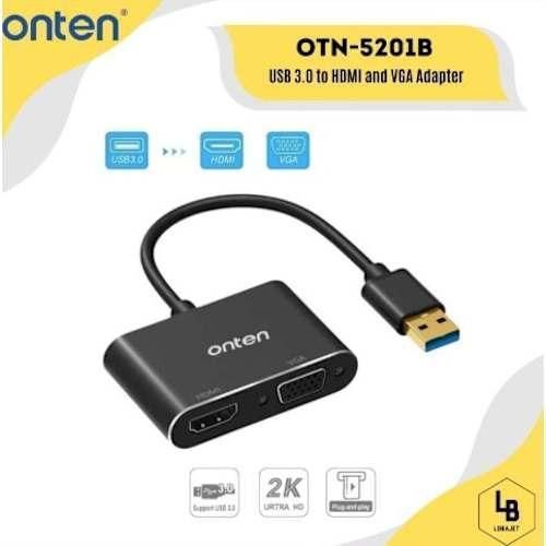 product_image_name-Onten-Otn-5201b Usb 3.0 To Hdmi/vga Adapter-4