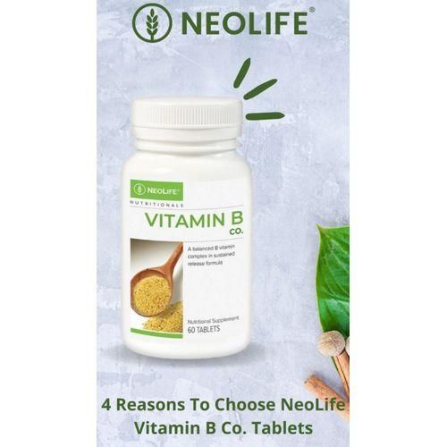product_image_name-NEOLIFE-Vitamin B Single 60 Tablets, Booster Growth And Development Supplements For Skin Vision Increase Red Blood Cells Essential Body Vitamin Nutritional Diets Nutrients Vitamin Energy Giver Supplements Red Blood Cell Formations Supplements Vitamin Bco-4
