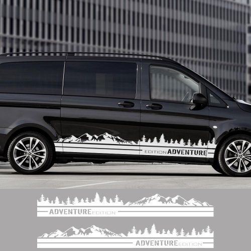 Mercedes-Benz Viano Vito W639 vector drawing