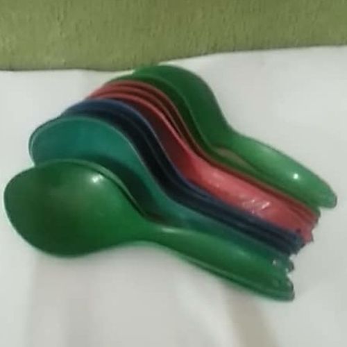product_image_name-Generic-12 Various Colour Food Dishing Plastic Spoon Souvenir-1