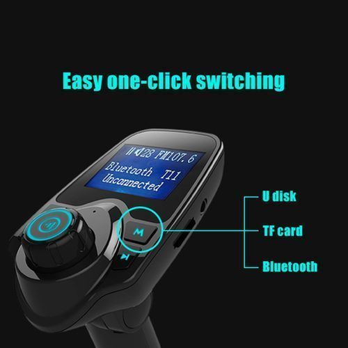 Generic T11 CAR CHARGER & BLUETOOTH FM TRANSMITTER - image 3