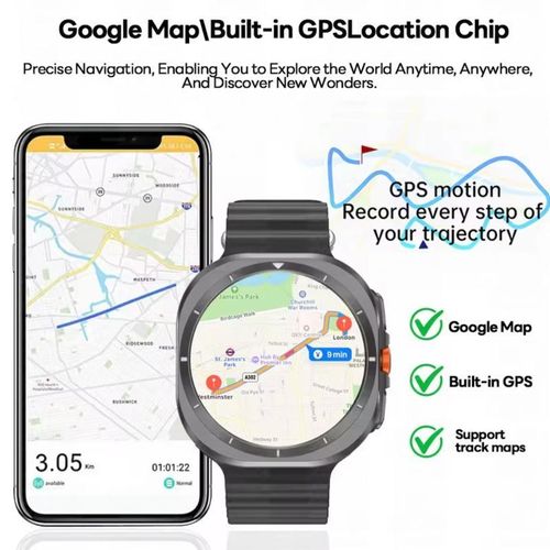 product_image_name-Generic-New Galaxy Watch 7 Ultra Smart Watch 32GB Memory 1.5"AMOLED Screen Smart Bracelet-3