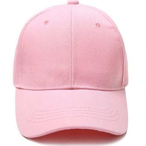 Fashion Excellent Plain Baseball/Face Cap - Pink