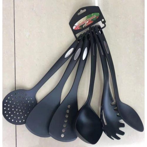 Generic 6-Piece Non-Stick Nylon Kitchen Utensil Set – Heat Resistant Cooking Tools