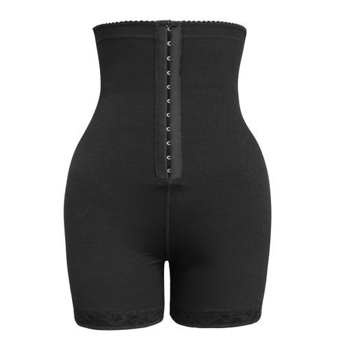 Lace Detail Hem Shapewear Shorts