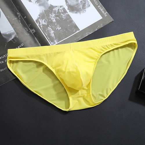 Ultra-thin Low Rise Panties For Women Nylon Underwears Solid