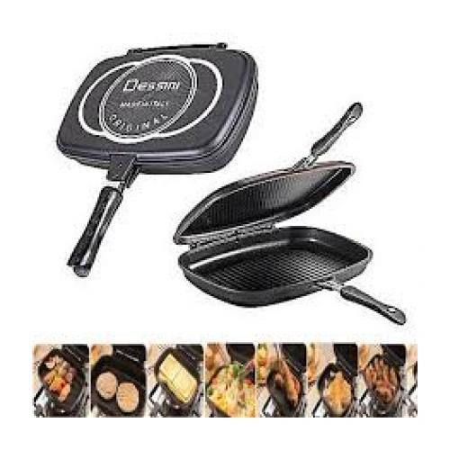 Dessini Magic Pan Double Grill Pemanggang Periuk Ajaib Two Sided Non-Stick  Coating 36cm & 40cm