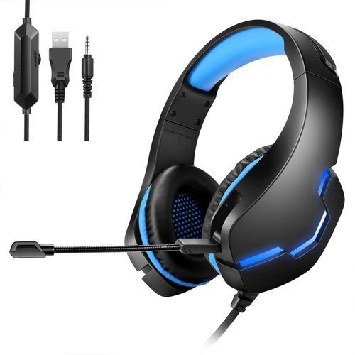 product_image_name-Generic-J10 Gaming Headset With Microphone LED Light For Xbox One, PS4, PC Computer, PS Vita, IOS Device, Android Device-1