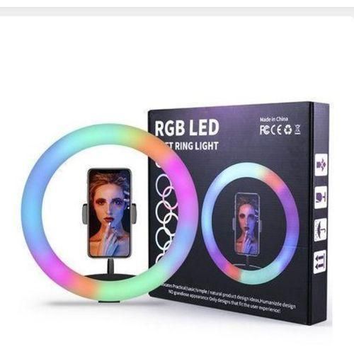 product_image_name-Generic-12-Inch LED Ring Light With Tripod Stand & Phone Holder – Dimmable Selfie Ring Light Kit-2