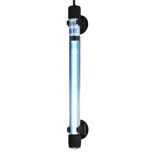 LEDGLE Stérilisateur UV Aquarium, 13W Lampe UV Submersible Lumière