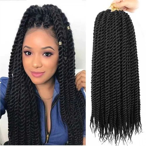 Fashion 24 Inch Havana Twist Crochet Hair 6 Pack Senegalese Braids