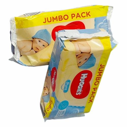 product_image_name-Huggies-Pure Wipes Fragrance Free ( 2 × 72 )-2