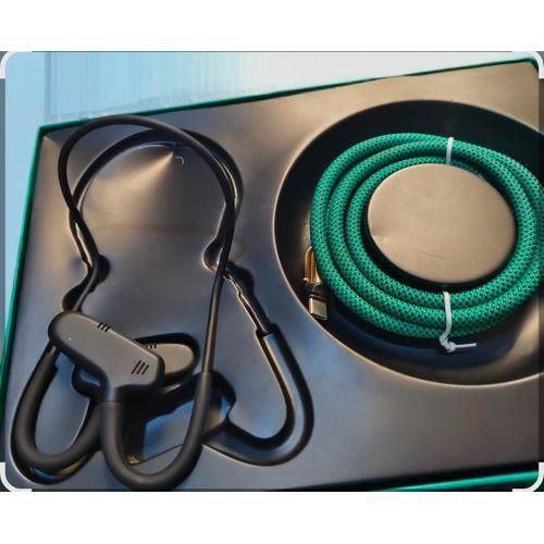 Generic Open Ear Headphones Air Conduction Wireless Bluetooth Sports Earbuds with Data Cable Lanyard - image 4