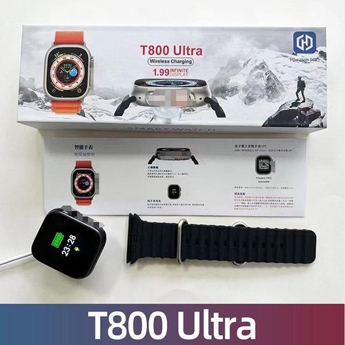 Ultra T800 Series 8 Smartwatch NFC Wireless Charger For