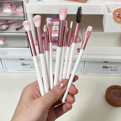 product_image_name-Generic-12pcs Makeup Brushes Set Eye Brushes Eyeshadow Brushes Beauty Tools -2