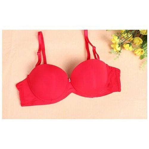 Generic Women Sexy Lingerie Bra Smooth Girl Seamless 1/2 Cup Push