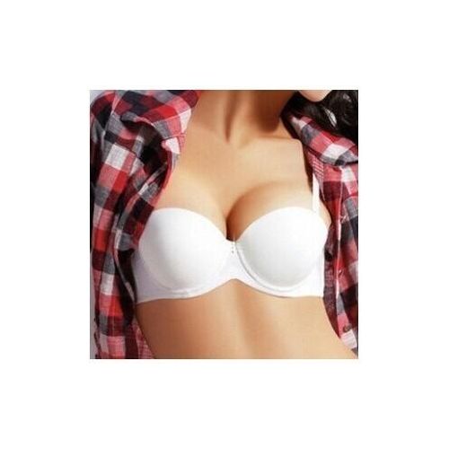 Generic Women Sexy Lingerie Bra Smooth Girl Seamless 1/2 Cup Push