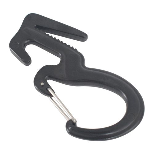 Generic Spring Snap Hook Carabiner Black