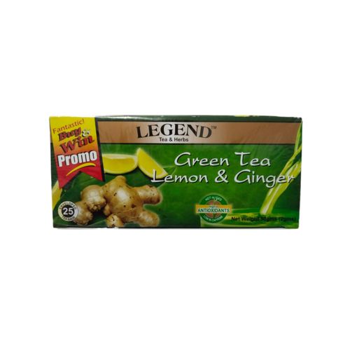 Legend Tea Herbs Green Tea Lemon And Ginger 25 Tea Bags Jumia Nigeria