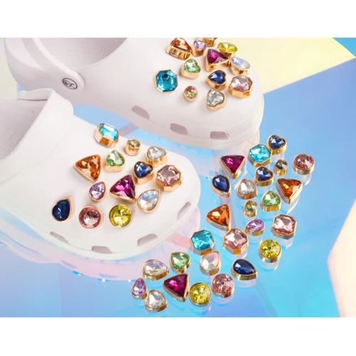 Fashion Croc Decorations Crystal Jibitz Croc Charm Jibbit Shoes