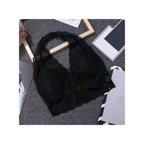 Lace Bralette for Women, Wireless T-Shirt Bra, Moisture-Wicking