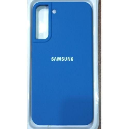 product_image_name-Generic-Samsung Galaxy S22 Plus Silicone Back Case - Blue-1