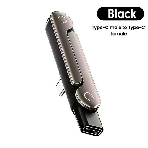 Generic 240W USB type-c Lightning Built-in Stand Adapter Multi-function Foldable Converter for phone - image 2