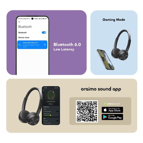 Oraimo BoomPop Air Lightweight On-Ear Wireless Headphones - image 6