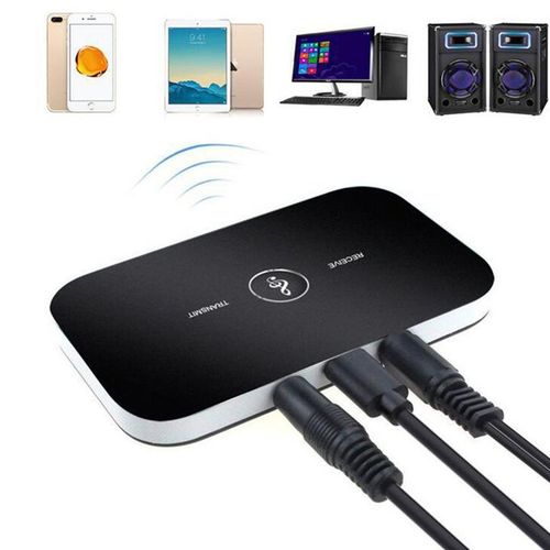 Cheap 2-in-1 Bluetooth-compatible 5.0 Receiver Transmitter Tv Home Stereo  A2dp 3.5mm Aux Audio Wireless