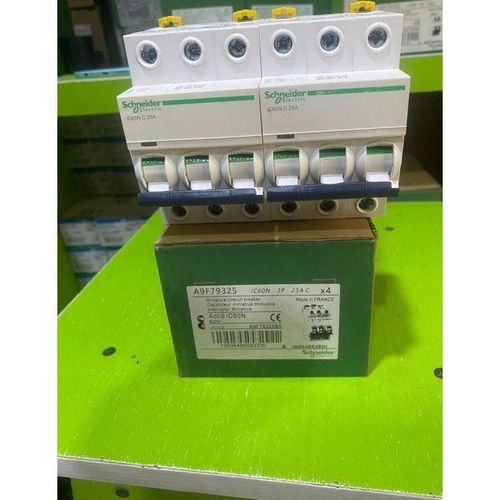 Schneider Electric Electric Acti9 iC60N MCB 25A 3 Pole - image 2