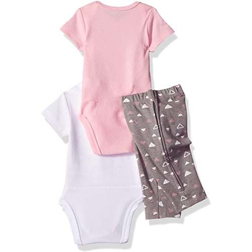 Hanes Polo Body Suit & Pull On Pants Set