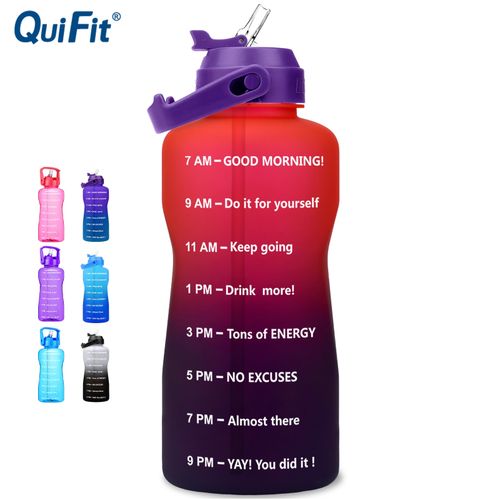 2L motivational water bottle to remind you to drink more water