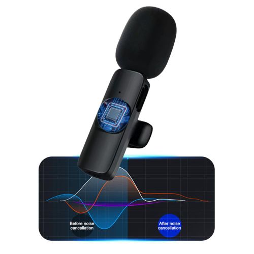 BOMGE  Camera Wireless Lapel 2 Iphone Lavalier Microphone - image 3